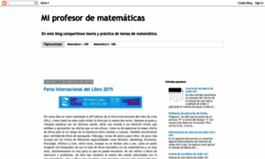 Miprofesordematematicas.blogspot.mx thumbnail