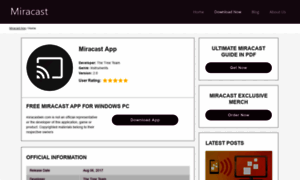 Miracastwin.com thumbnail