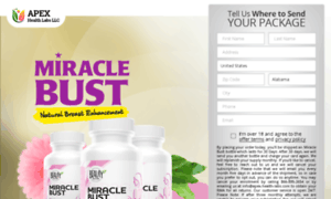 Miraclebust.apex-health-labs.com thumbnail