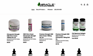Miraclecbdproducts.com thumbnail