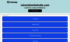 Miracleherbsindia.com thumbnail