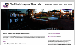 Miracleleagueofalexandria.com thumbnail