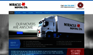 Miraclemoving.ca thumbnail
