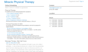 Miraclephysicaltherapy.fullslate.com thumbnail