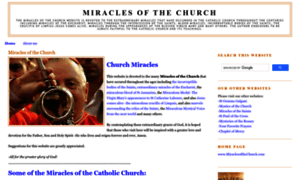 Miraclesofthechurch.com thumbnail
