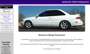 Mirage-performance.com thumbnail