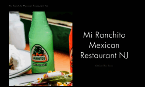 Miranchitomexicanrestaurantnj.com thumbnail