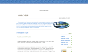 Mirchelp-undernet.org thumbnail