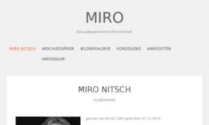 Miro-nitsch.de thumbnail