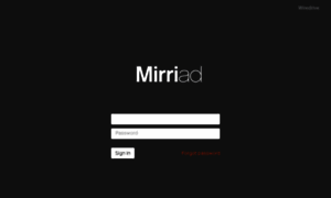 Mirriad.wiredrive.com thumbnail