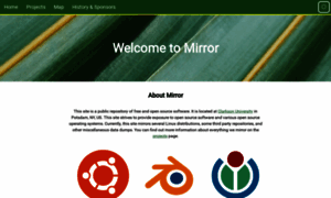 Mirror.clarkson.edu thumbnail