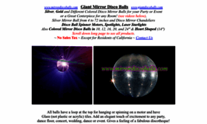 Mirrordiscoball.com thumbnail