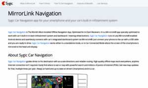 Mirrorlink-navigation.com thumbnail