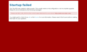 Mirrorscript.com thumbnail