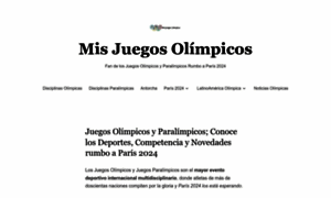 Mis-juegos-olimpicos.com thumbnail