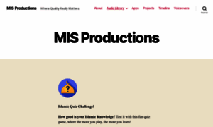 Mis-productions.co.uk thumbnail
