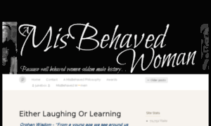 Misbehavedwoman.wordpress.com thumbnail