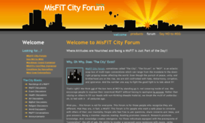 Misfitcityforum.com thumbnail