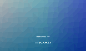 Miso.co.za thumbnail