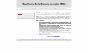 Mispa.org.mw thumbnail