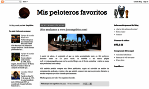 Mispeloterosfavoritos.blogspot.com.es thumbnail