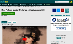 Miss-fisher-s-murder-mysteries-detective-game.soft112.com thumbnail