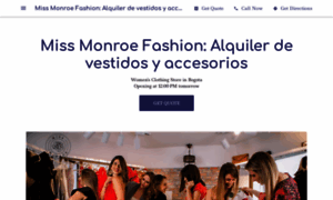 Miss-monroe-fashion.business.site thumbnail
