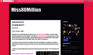 Miss80million.blogspot.com thumbnail