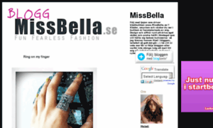 Missbellas.blogg.se thumbnail