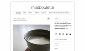 Missboulette.wordpress.com thumbnail