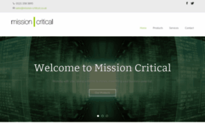 Mission-critical.co.uk thumbnail