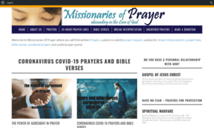 Missionariesofprayer.com thumbnail