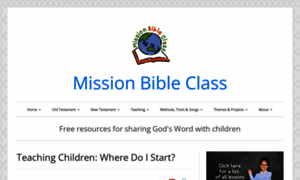 Missionbibleclass.org thumbnail
