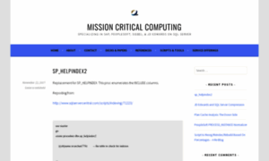 Missioncriticalcomputing.com thumbnail