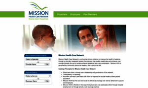 Missionhealthcarenetwork.org thumbnail