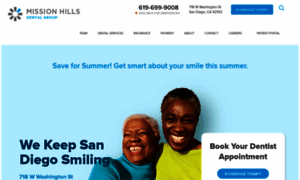 Missionhillsdentalgroup.com thumbnail