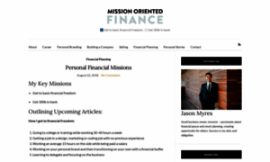 Missionorientedfinance.com thumbnail