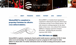 Missionprep.ca thumbnail