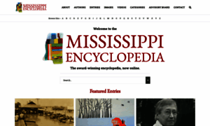 Mississippiencyclopedia.org thumbnail