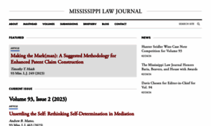 Mississippilawjournal.org thumbnail