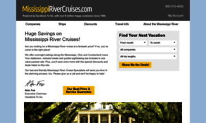 Mississippirivercruises.com thumbnail