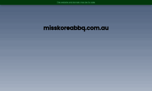 Misskoreabbq.com.au thumbnail