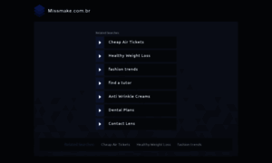 Missmake.com.br thumbnail
