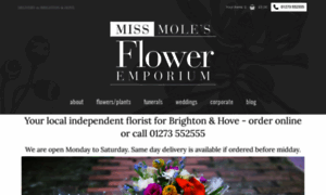 Missmolesfloweremporium.co.uk thumbnail