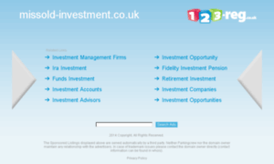 Missold-investment.co.uk thumbnail