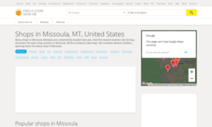 Missoula-mt.findstorenearme.us thumbnail