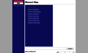 Missouri-map.org thumbnail