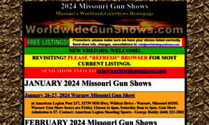 Missourigunshows.net thumbnail