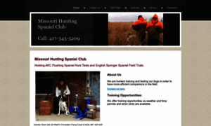 Missourihuntingspanielclub.com thumbnail