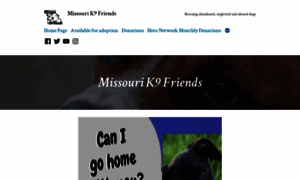 Missourik9friends.org thumbnail